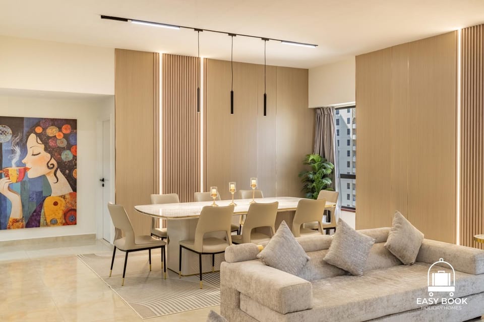 Day, Living room, Photo of the whole room, Seating area, Dining area