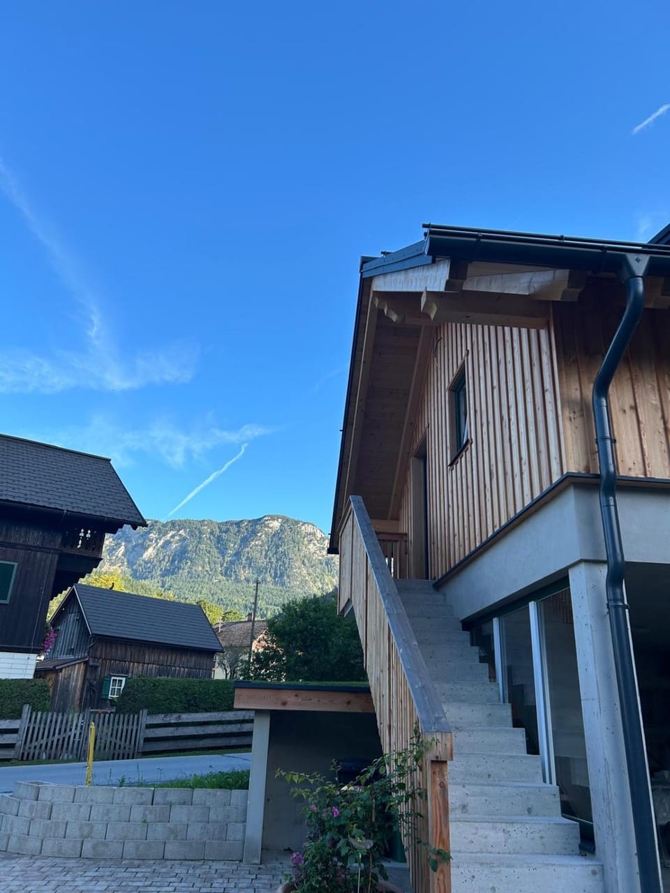 Property building, Natural landscape, Mountain view