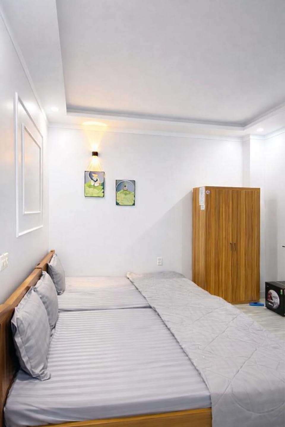 Bed, Photo of the whole room, Bedroom, wardrobe