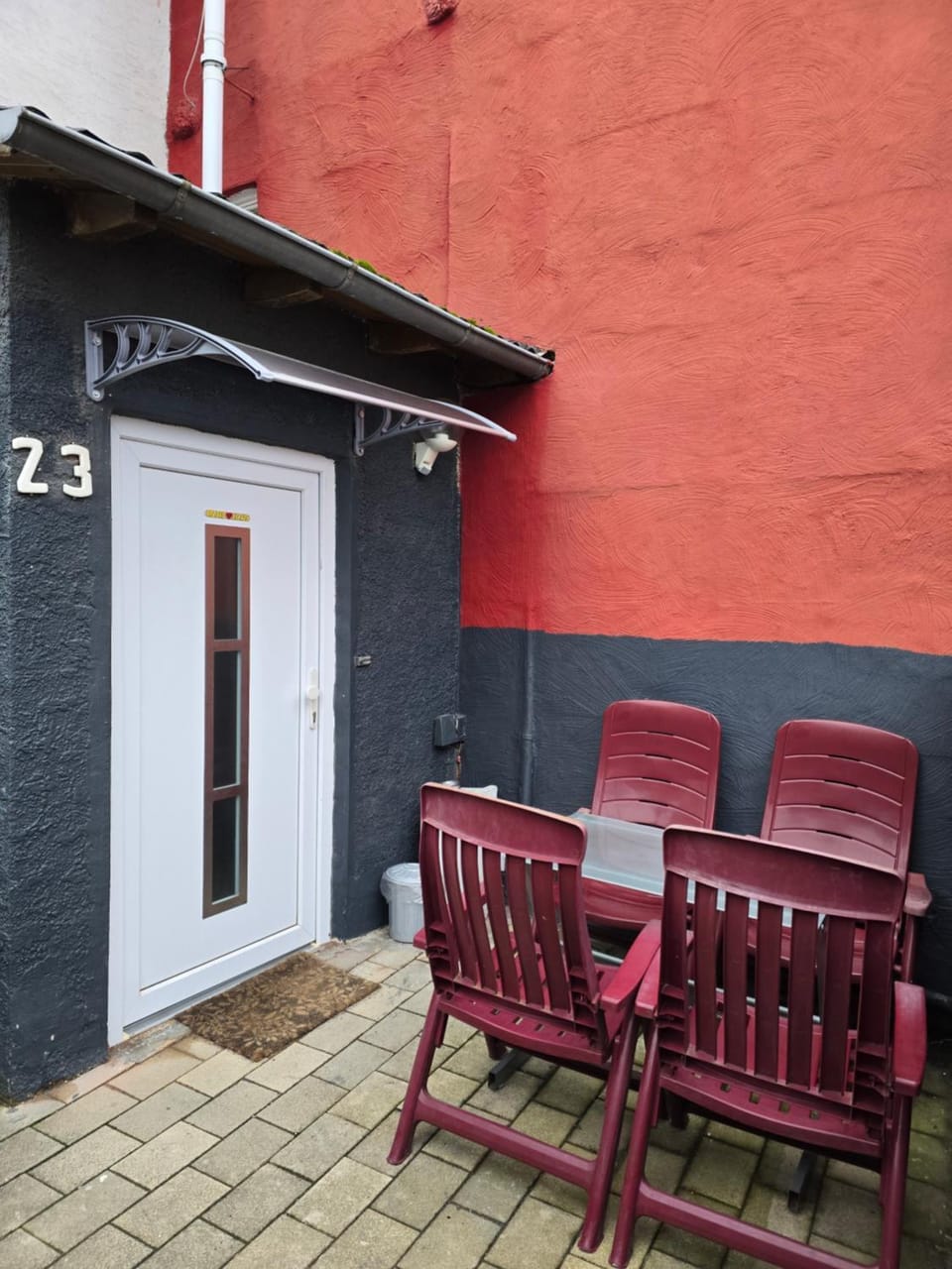 Property building, Patio, Seating area