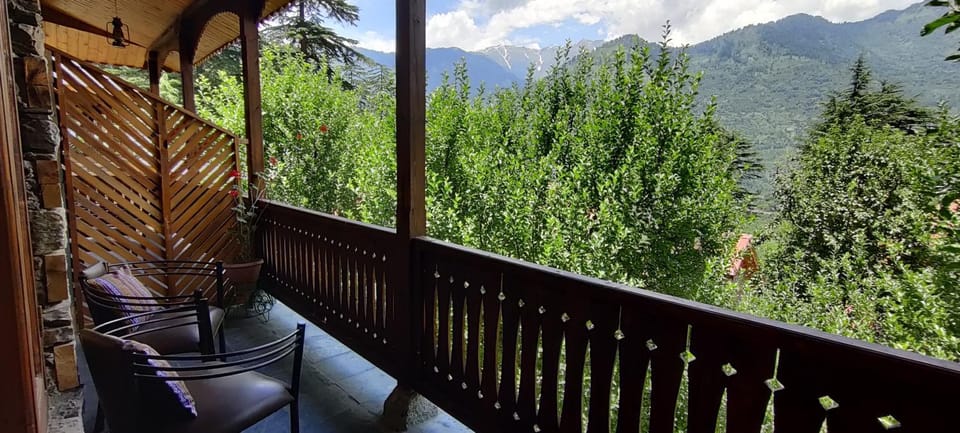 Natural landscape, Balcony/Terrace, Mountain view