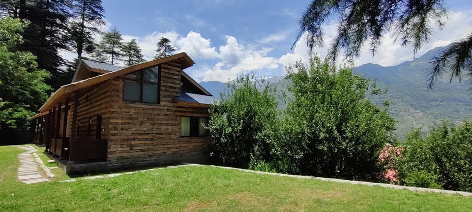 Natural landscape, Garden, Mountain view