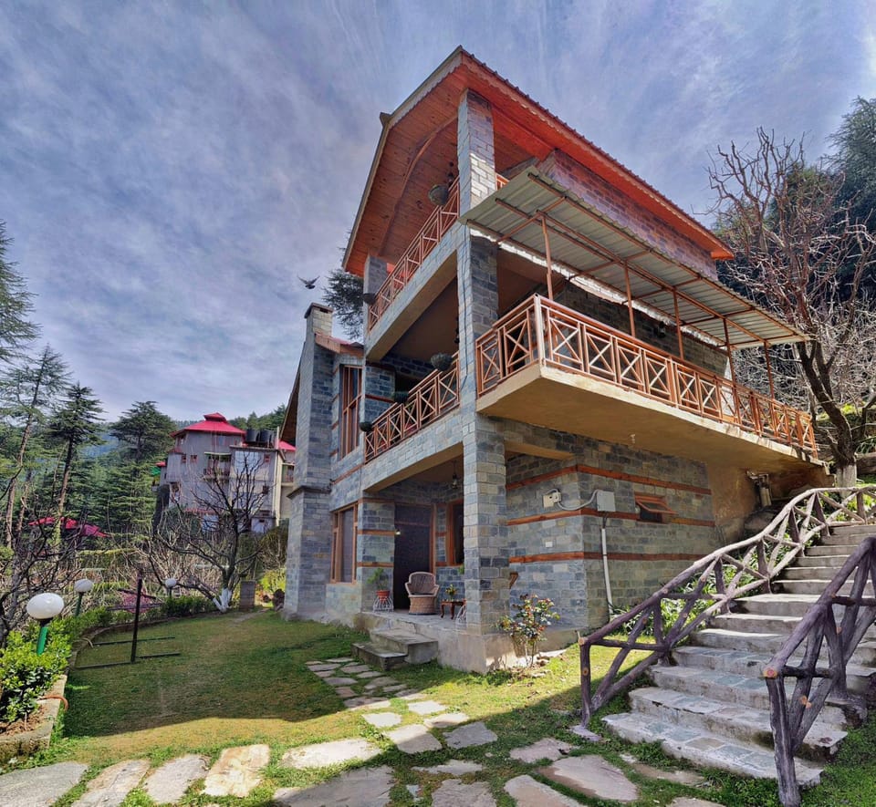 Property building, Garden view