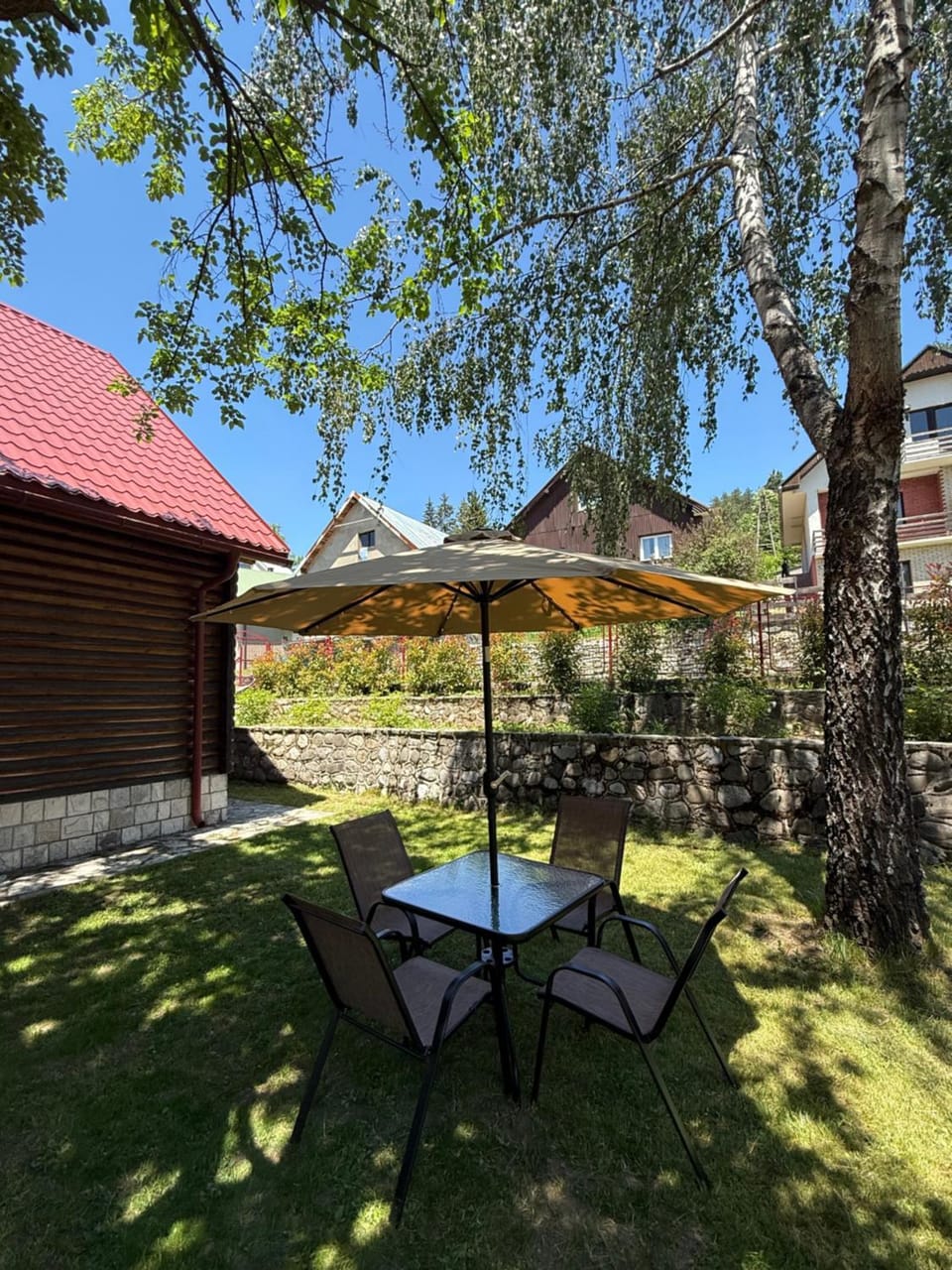 Garden, Garden view, sunbed