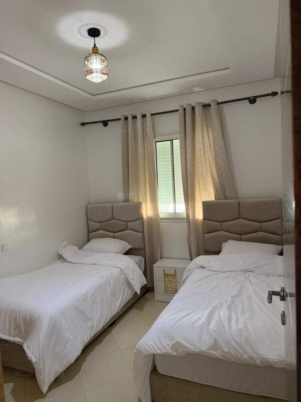 Luxury Aprt, 2 Bedrooms 3 min From Beach & Medina Apartment in Tangier