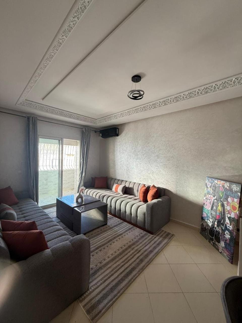 Luxury Aprt, 2 Bedrooms 3 min From Beach & Medina Apartment in Tangier