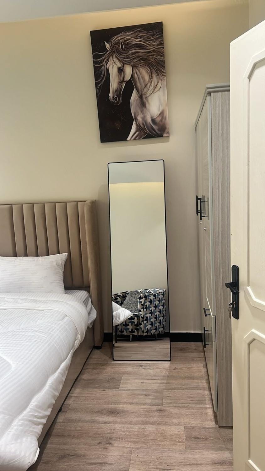 Studio with Back yard-Smart Entry Apartment in Riyadh
