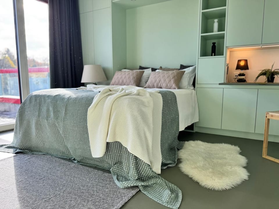 Bed, Bedroom