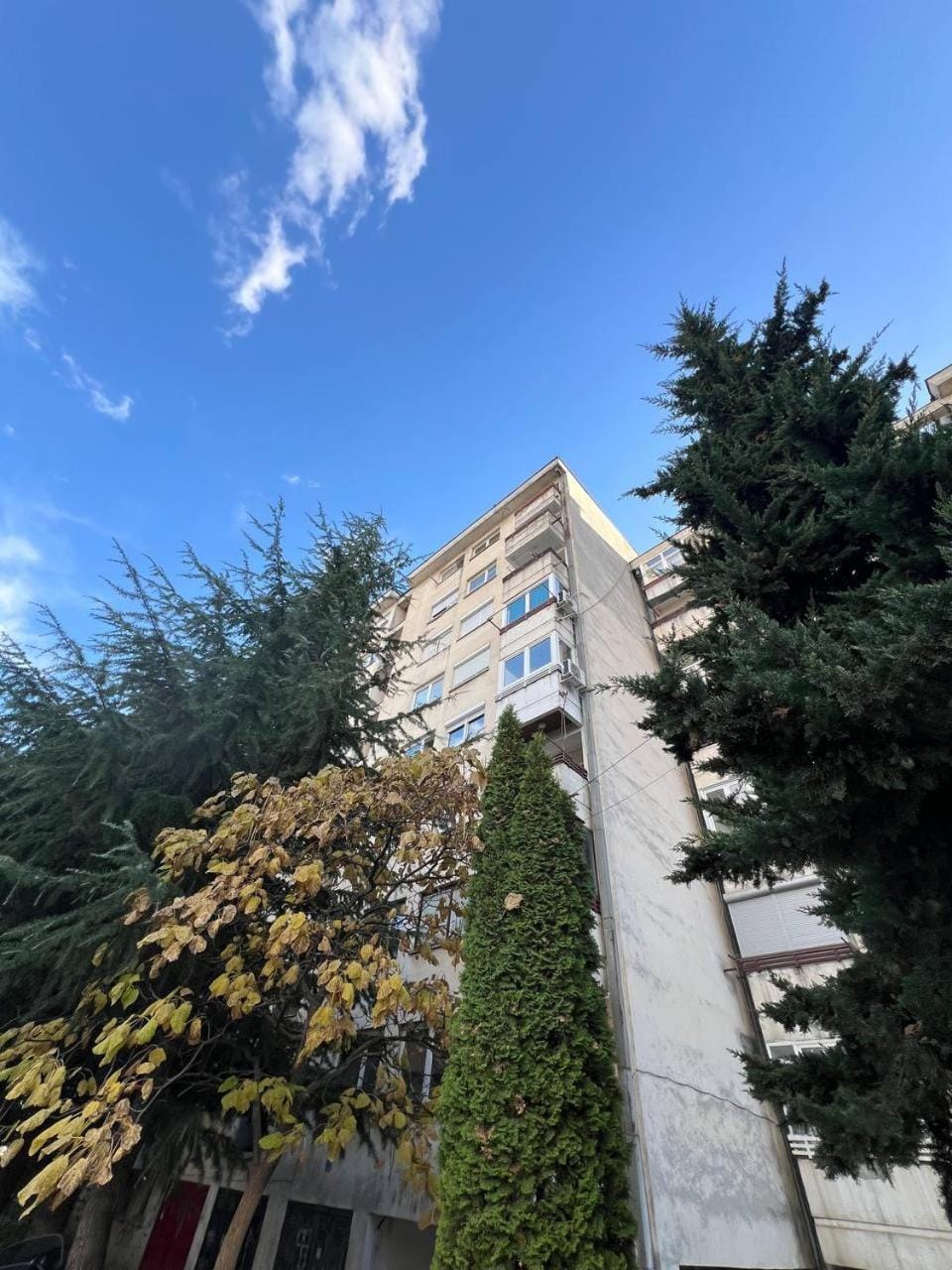 Property building, Spring, Day