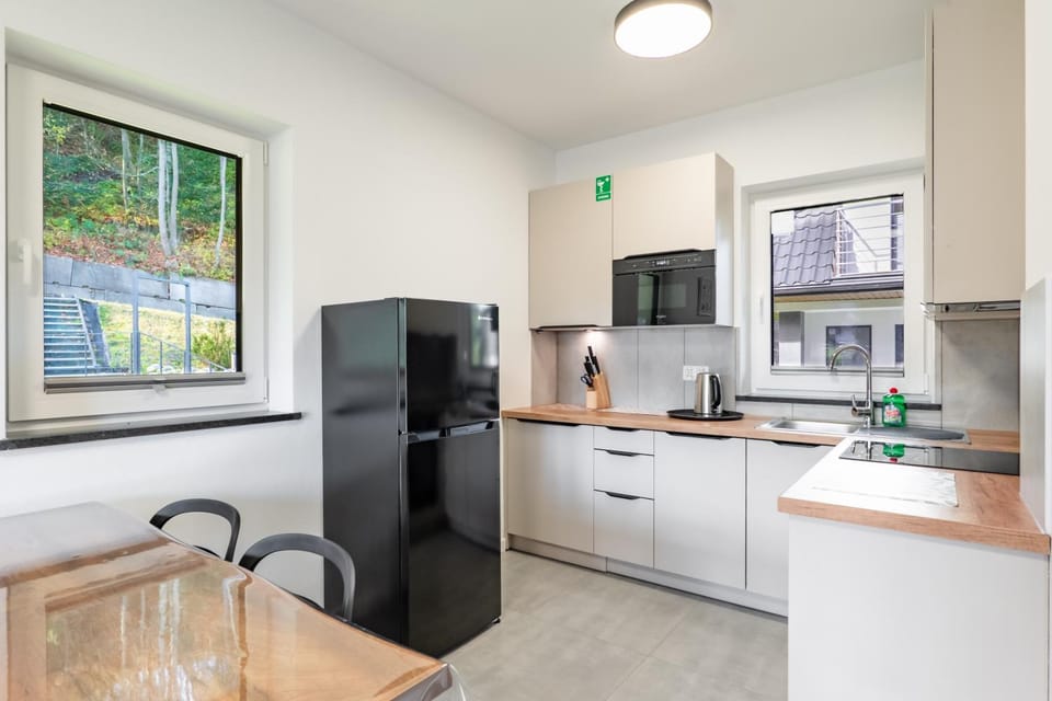 Kitchen or kitchenette, Dining area, dishwasher, oven, stove