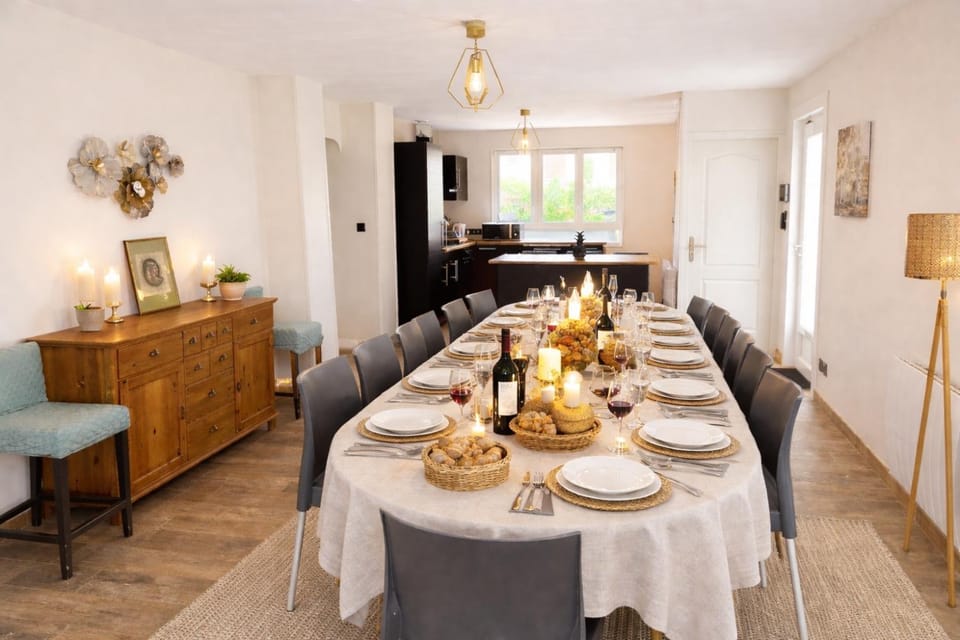 Maison familiale - Jardin, BBQ & calme près Paris House in Île-de-France