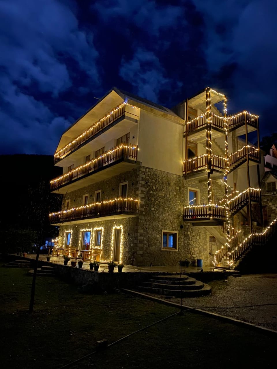 Property building, Night