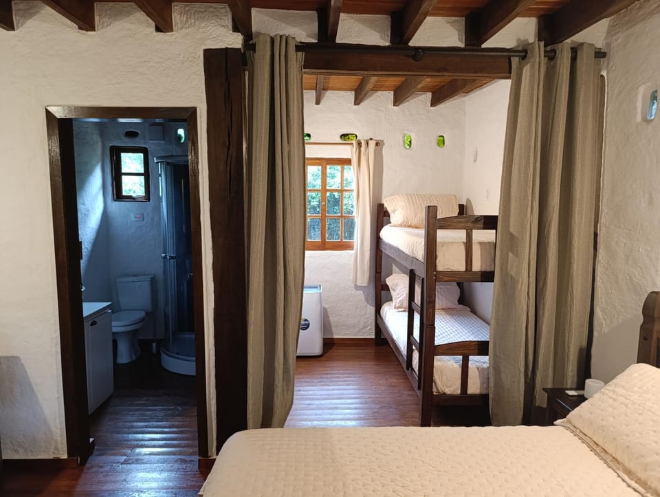 Bed, Photo of the whole room, Bedroom, bunk bed