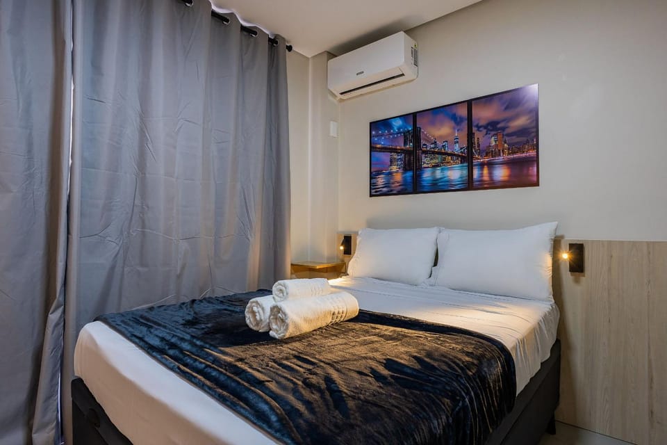 Belo Studio Vila Mariana | Wi-Fi + AC + Varanda Apartment in Sao Paulo City