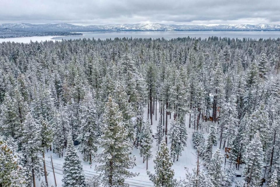 Wooded Getaway Steam Shower plus Hot Tub House in Tahoe City
