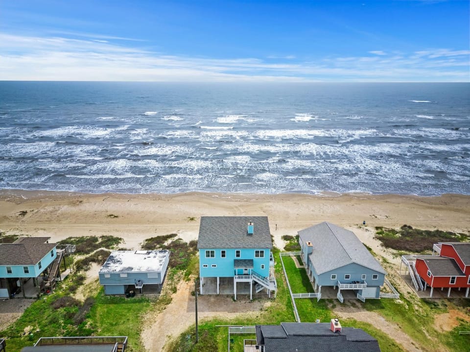Front Row House in Galveston Island