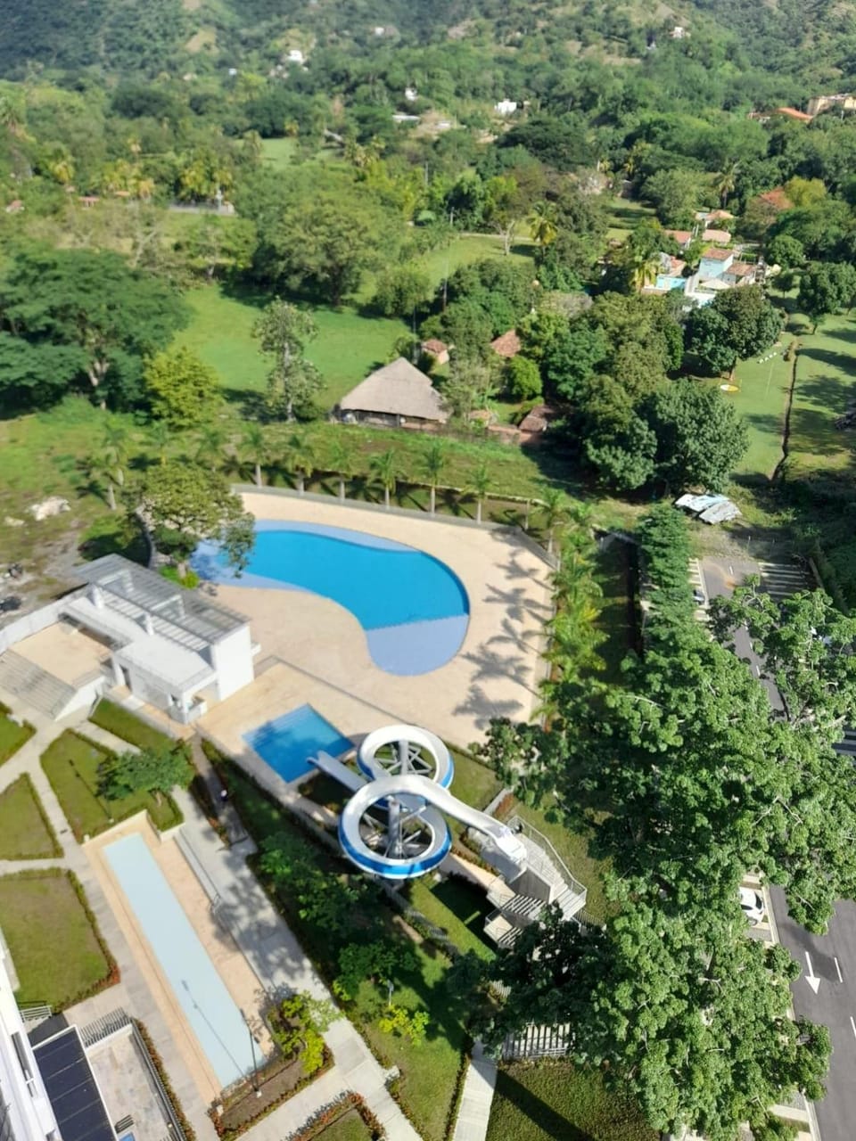 Bird's eye view, Garden