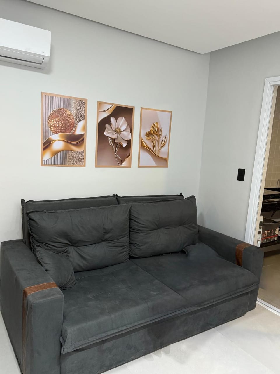 Priority Apartamento perto da praia em Praia Grande, Wifi, Garagem e Vista Apartment in State of São Paulo