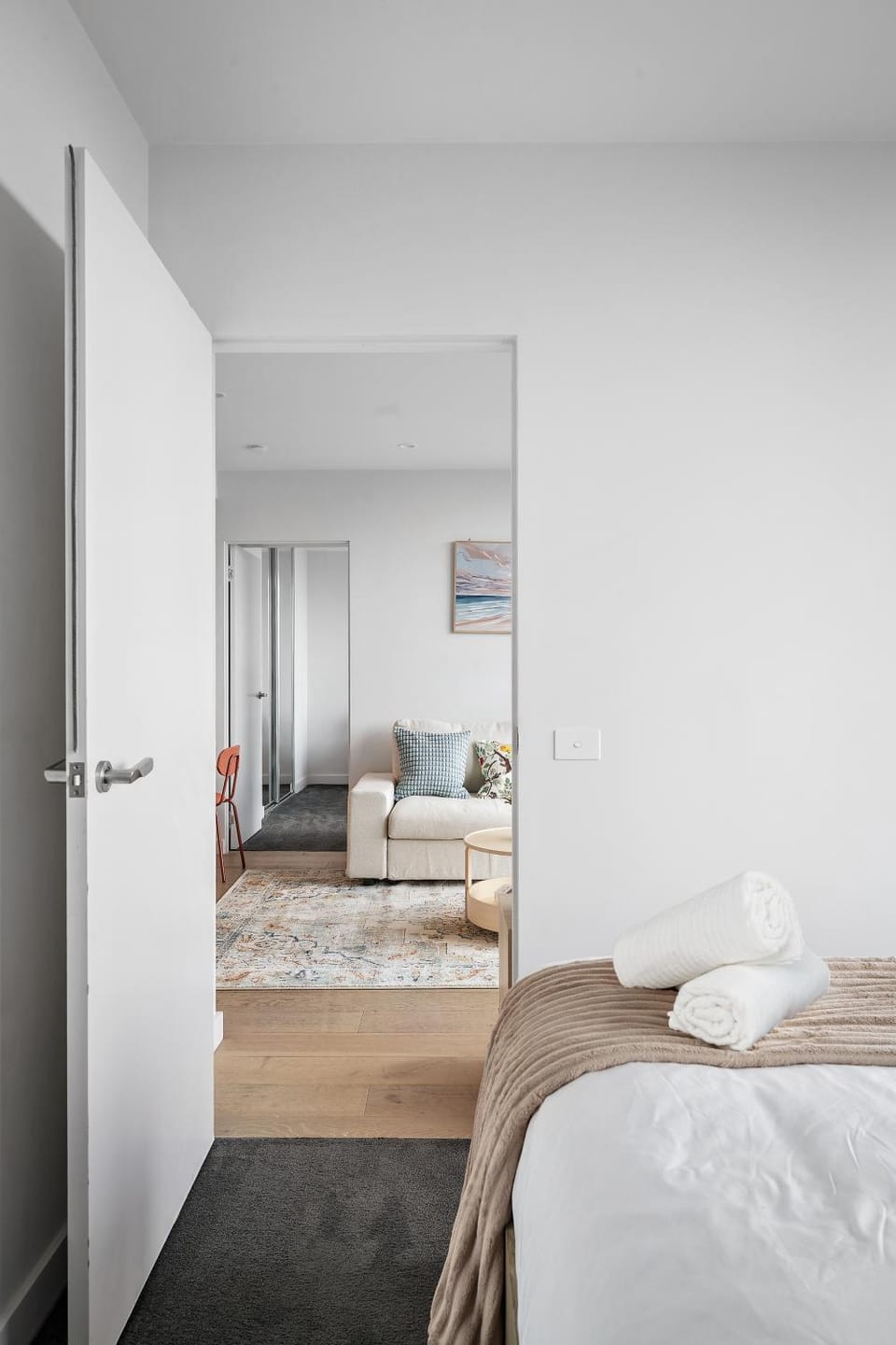 Living room, Bedroom
