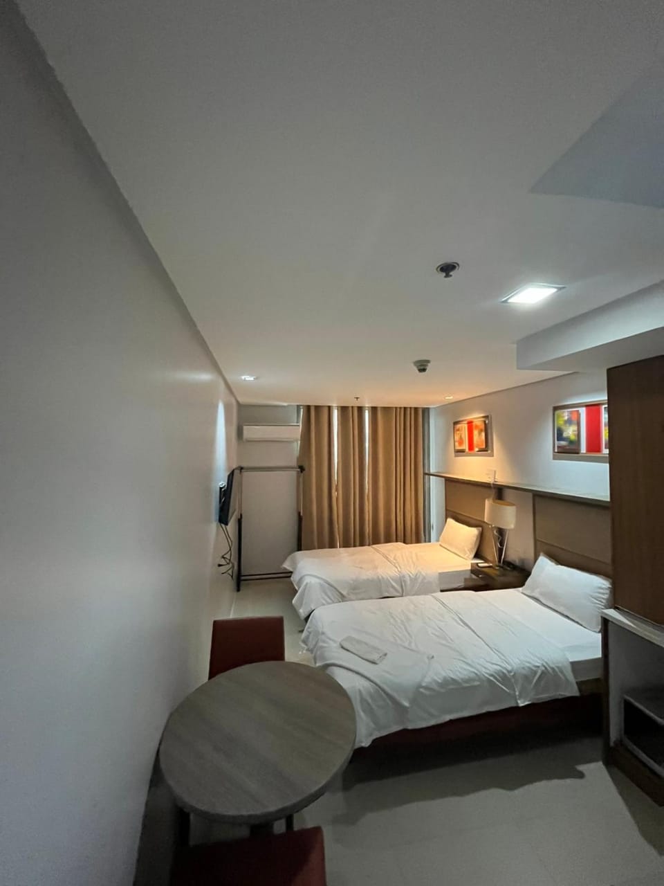 Bed, TV and multimedia, Photo of the whole room, Bedroom, air conditioner