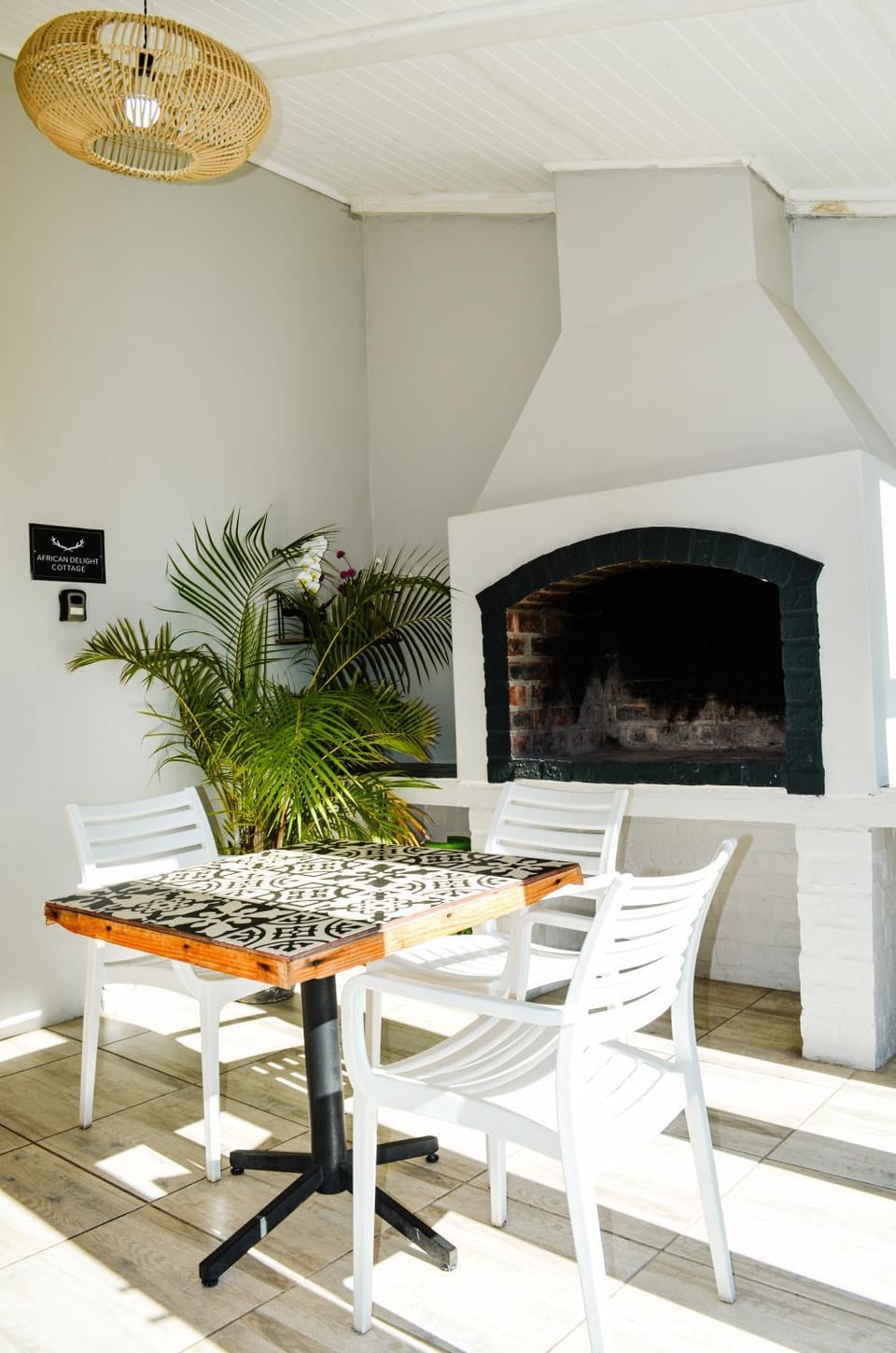 Patio, BBQ facilities