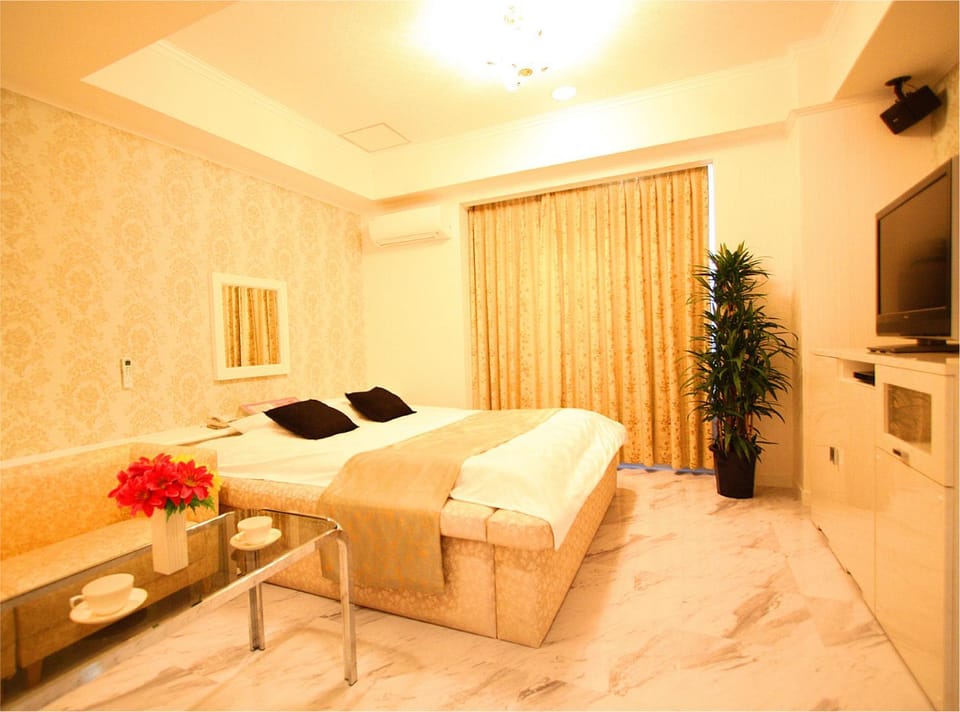 Bed, TV and multimedia, Photo of the whole room, Bedroom, air conditioner