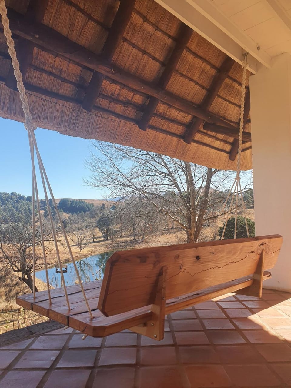 Patio, Mountain view