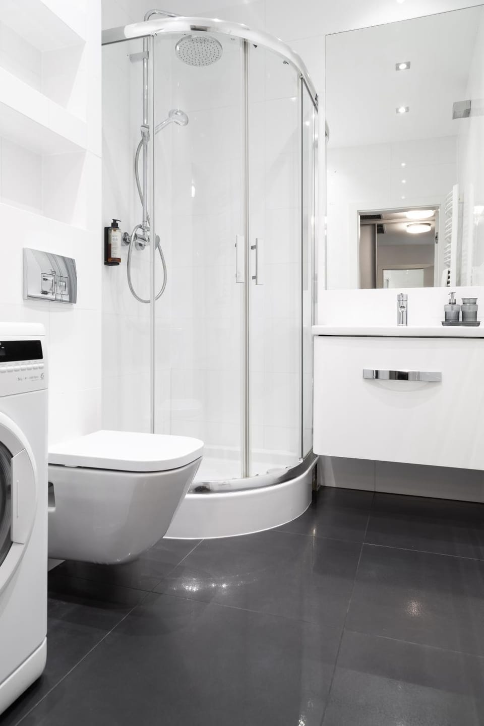 Shower, Bathroom, washing machine