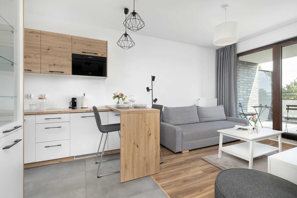Kitchen or kitchenette, Living room