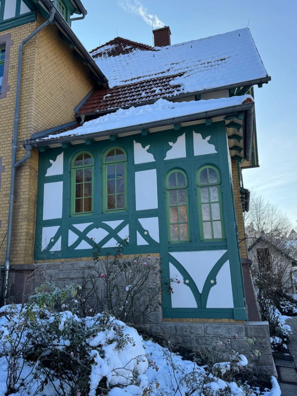 Property building, Winter