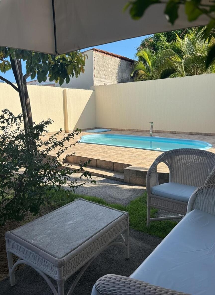 Patio, Pool view, Swimming pool, sunbed