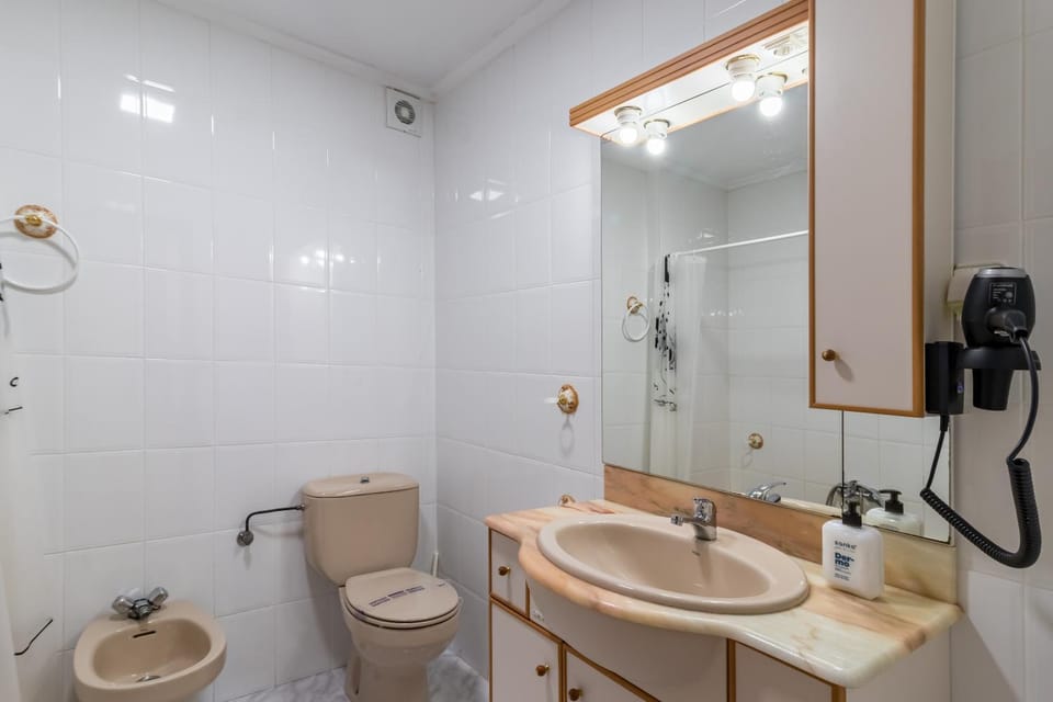 Bathroom, Living room