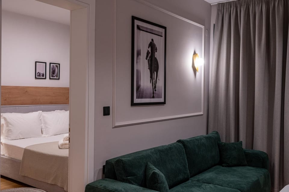 Living room, Bedroom