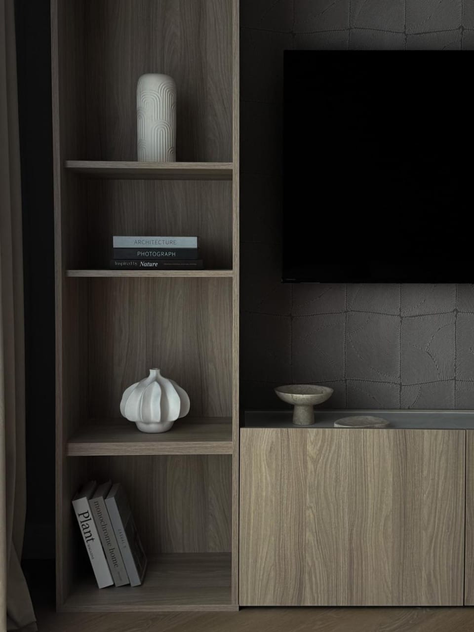 Library, wardrobe