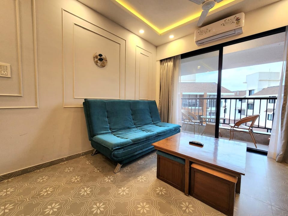 Seating area, air conditioner