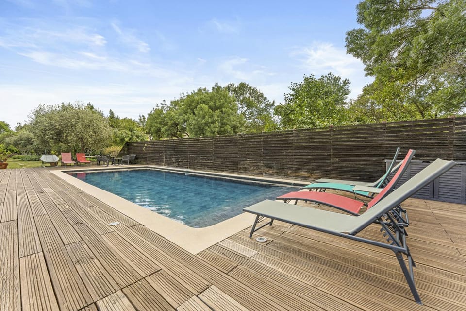 Property building, Living room, Swimming pool