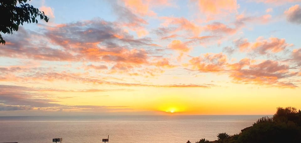 Sea view, Sunset