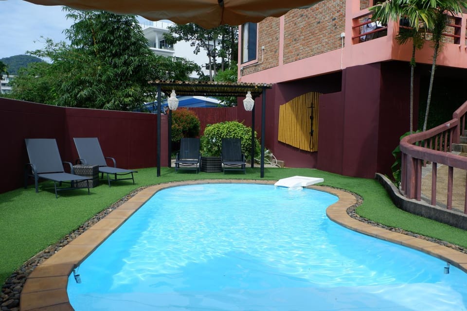 Balcony/Terrace, Garden view, Swimming pool, sunbed