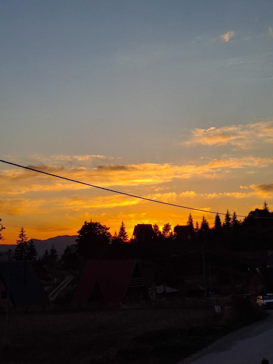 Natural landscape, Sunset