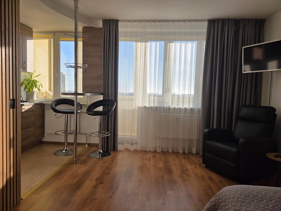 Panorama studio in Klaipėda - self check in Apartment in Klaipėda