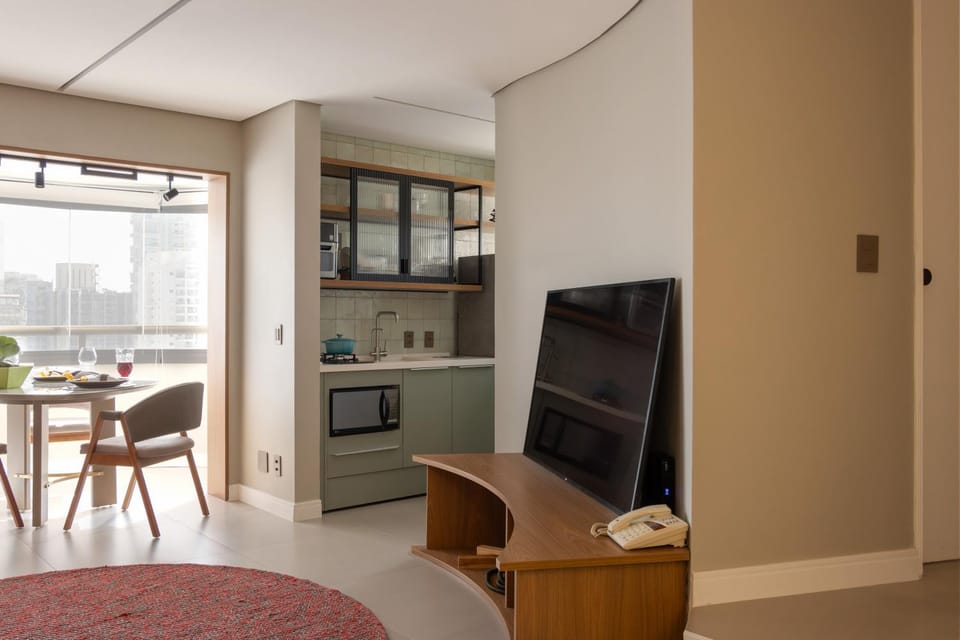 Flat Design Paulista Apartment hotel in Sao Paulo City