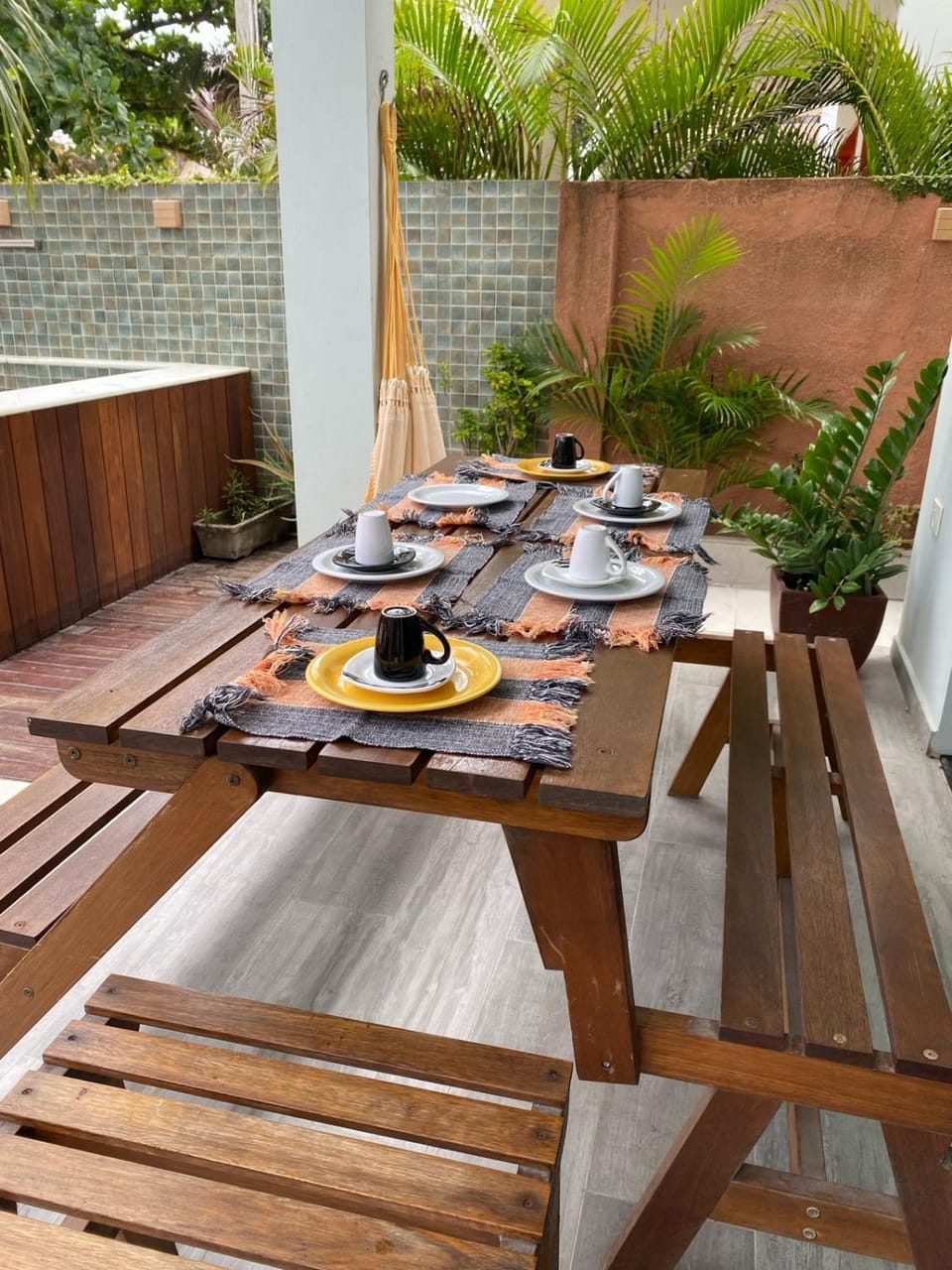 Patio, Seating area, Dining area