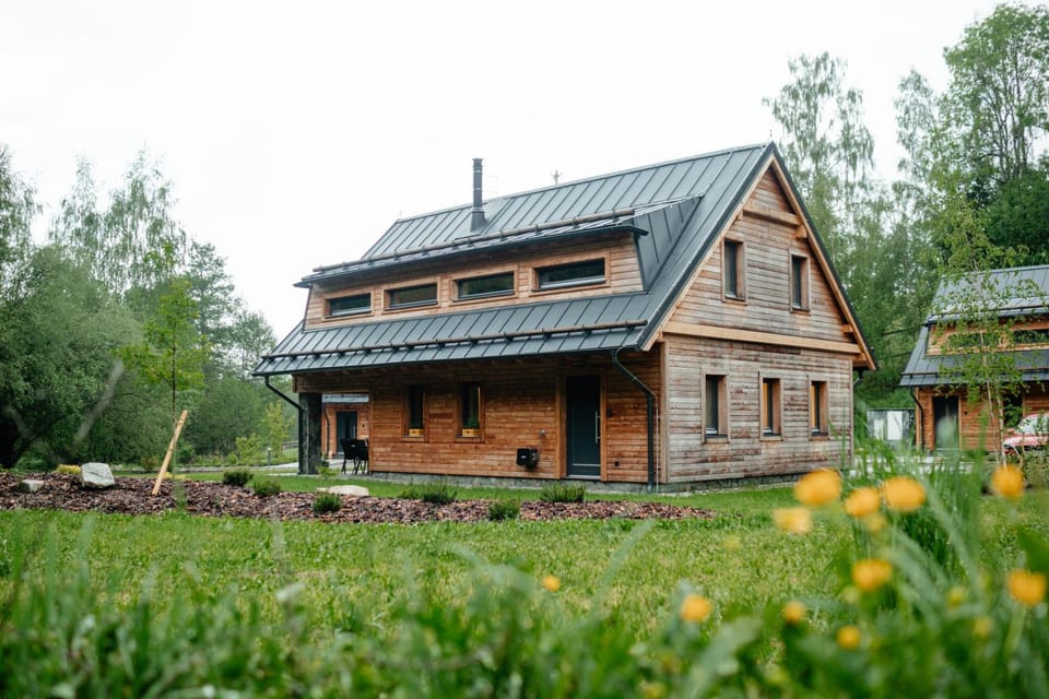 Property building, Garden view