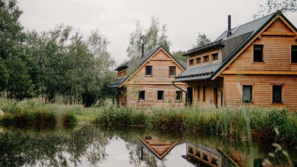 Property building, Fishing, Garden view