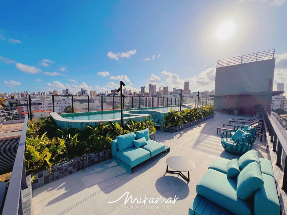 Garden Haus Beira-Mar, Jardim Oceania-Miramar Hospedagens Apartment in Cabedelo