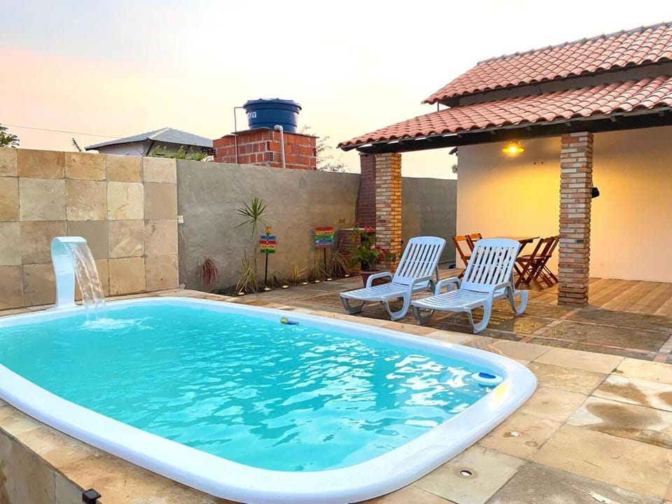 Patio, Pool view