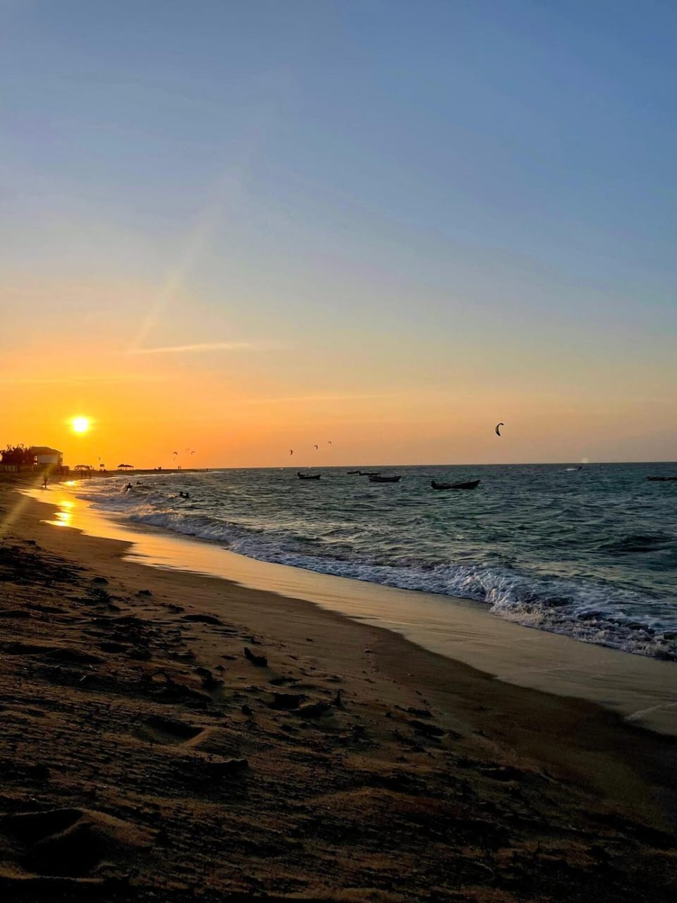 Beach, Sunset