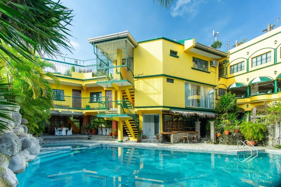 Property building, Pool view, Swimming pool