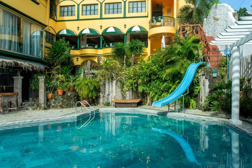 Property building, Pool view, Swimming pool
