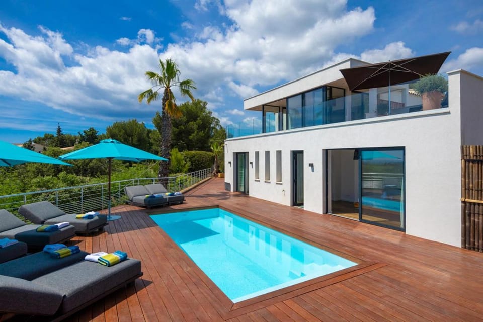 Suite Île du Levant - Jardin & Piscine - 4 pers Bed and Breakfast in La Croix-Valmer